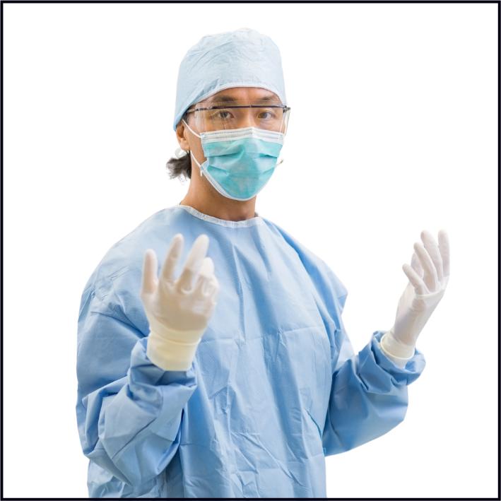 High-quality personal protective equipment (PPE) for safeguarding healthcare professionals and patients.