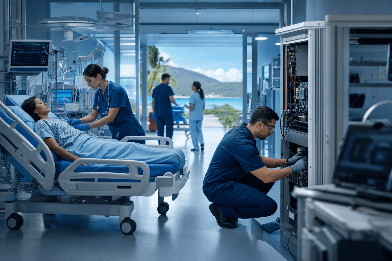 Uptime Is a Clinical Outcome: Preventive Maintenance for Island Healthcare
